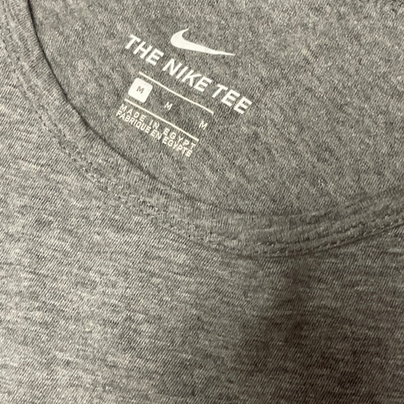 Nike Mens Sportswear Just Do It Tee Sleeveless Top Training Size Med Tank Grey - Picture 2 of 4
